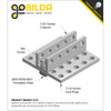 ServoCity 1116 Series Grid Plate (3 x 5 Hole, 24 x 40mm)