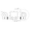 ServoCity 0.3125" to 5mm Clamping Shaft Coupler