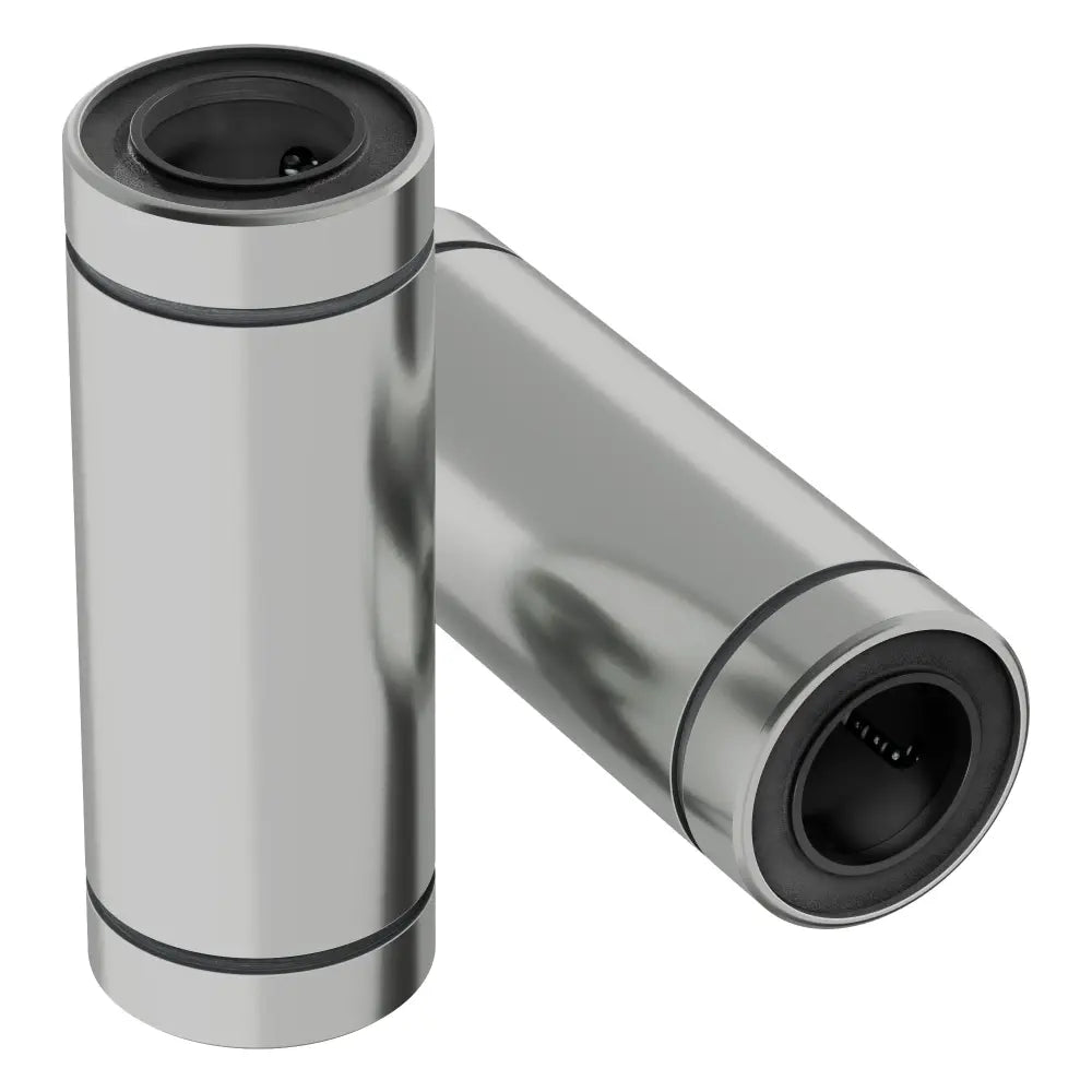 ServoCity 12mm ID Linear Ball Bearing (21mm OD, 57mm Length) - 2 Pack