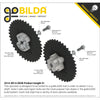 ServoCity #25 Pitch Acetal Hub-Mount Sprocket (14mm Bore, 38 Tooth)
