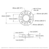 ServoCity 1505 Series 32mm OD Counterbored Pattern Spacer (6mm Length)