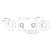 ServoCity 0.1875" to 6mm Set-Screw Shaft Coupler