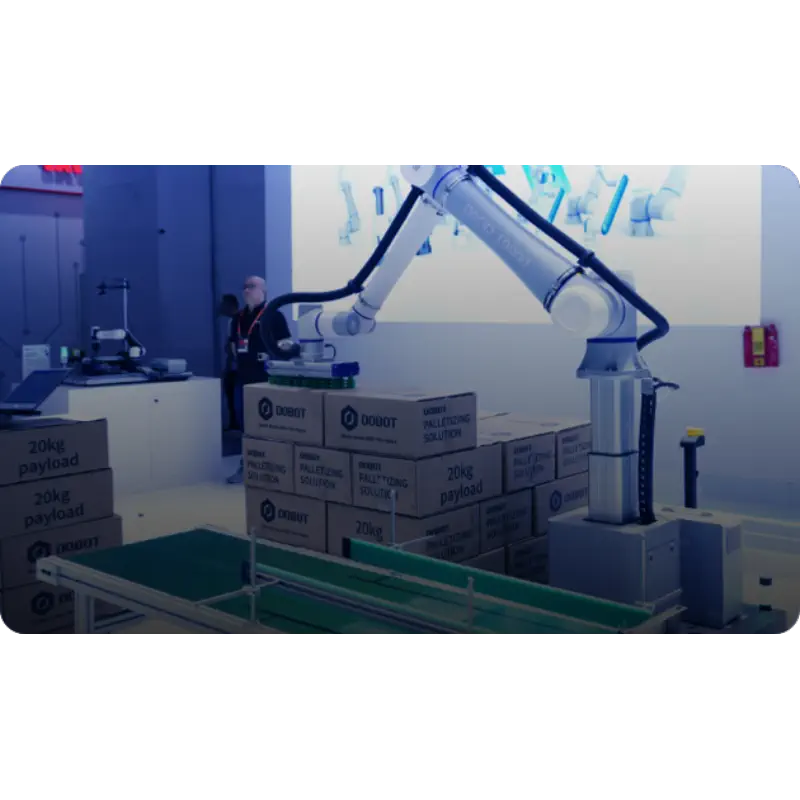 Dobot CRA One-Stop Columnar Palletizing Workstation for CR20A (w/o CR20A)