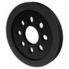 ServoCity 3607 Series Disc Wheel (14mm Bore, 48mm Diameter, Black) - 2 Pack