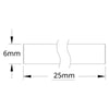 ServoCity 6mm Shaft (25mm Length)