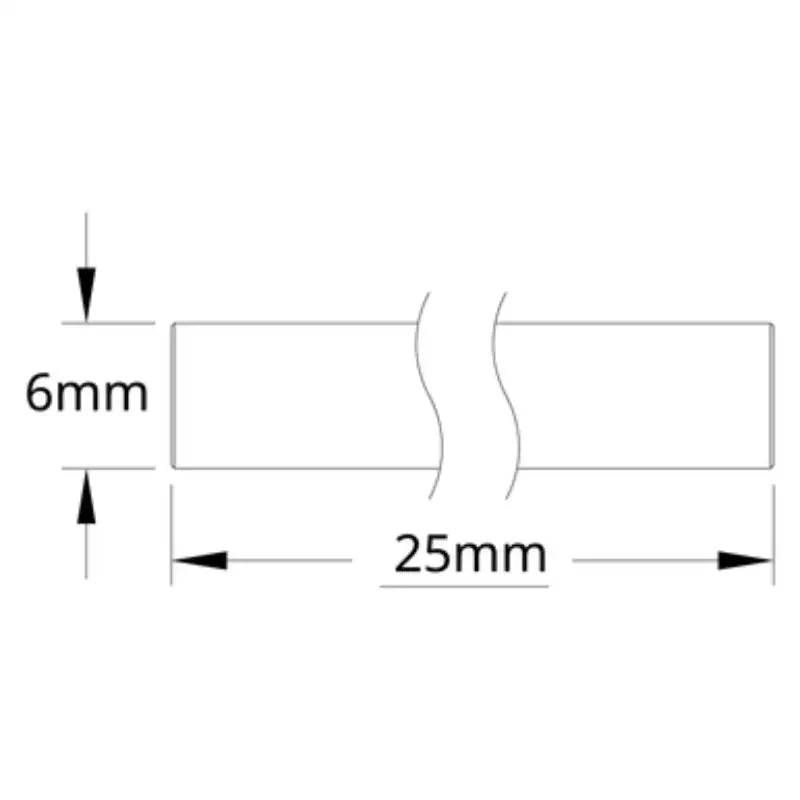 ServoCity 6mm Shaft (25mm Length)