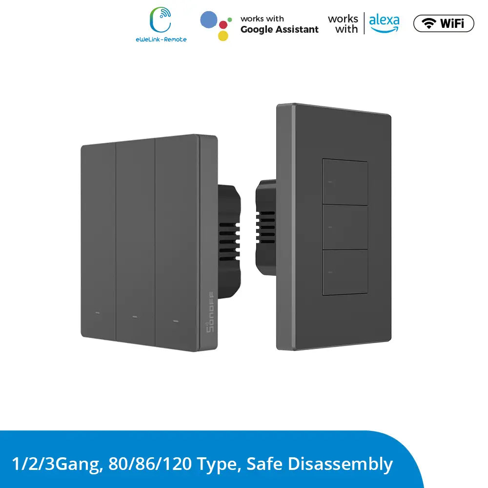 SONOFF SwitchMan Smart Wall Switch-M5 (1 Gang - Type 120)