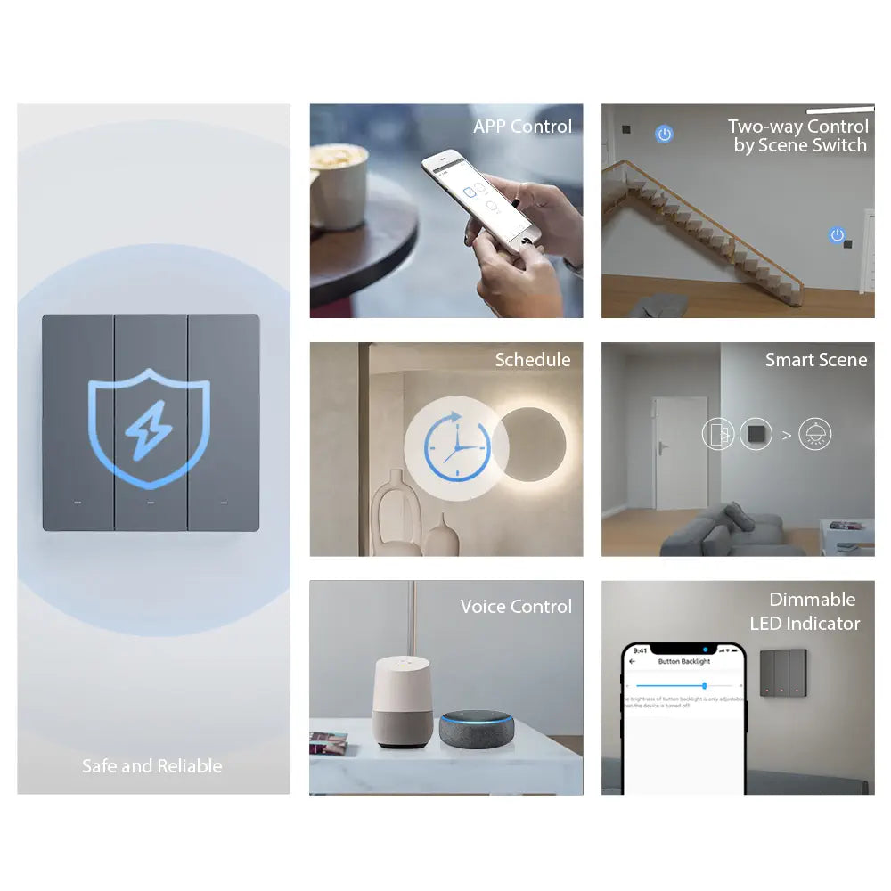 SONOFF SwitchMan Smart Wall Switch-M5 (1 Gang - Type 120)