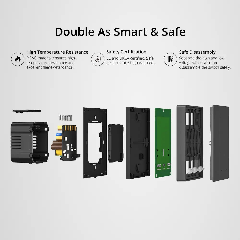 SONOFF SwitchMan Smart Wall Switch-M5 (1 Gang - Type 86)