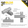 ServoCity 1109 Series goRAIL (240mm Length)