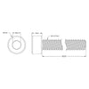 ServoCity 2800 Series Socket Head Screw (M4 x 0.7mm, 25mm Length) - 25pk