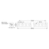 ServoCity 1106 Series Square Beam (35 Hole, 280mm Length)