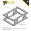 ServoCity 1106 Series Square Beam (35 Hole, 280mm Length)