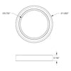 ServoCity 3/4" ID Non-Flanged Ball Bearing (1" OD, 5/32" Thickness) - 2 Pack