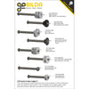 8mm REX™ Shaft w/ E-Clip (112mm Length)
