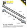 ServoCity End-Stop for Viper-Slide (1-1) - 6 Pack