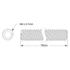 ServoCity 2808 Series Stainless Steel Threaded Rod (M4 x 0.7mm, 70mm Length) - 2 Pack