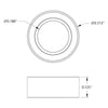ServoCity 3/16" ID Non-Flanged Ball Bearing (5/16" OD, 1/8" Thickness) - 2 Pack