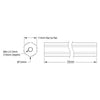 12mm REX™ Shaft (72mm Length)