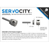 ServoCity 2920 Series Set-Screw Collar (1/8" Bore) - 2 Pack