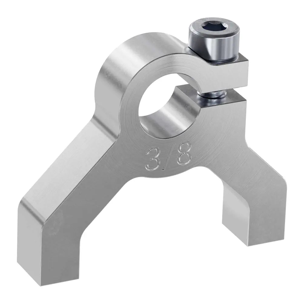ServoCity 1400 Series 1-Side, 2-Post Clamping Mount (3/8" Bore)