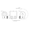 ServoCity 0.125" to 0.3125" Clamping Shaft Coupler