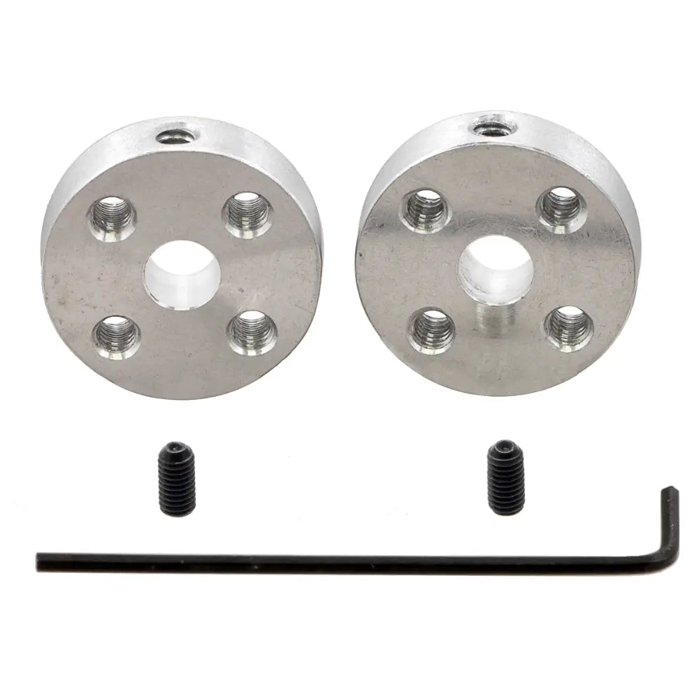 Pololu Universal Mounting Hub for 5mm Shaft, M3 Holes (2-Pack)