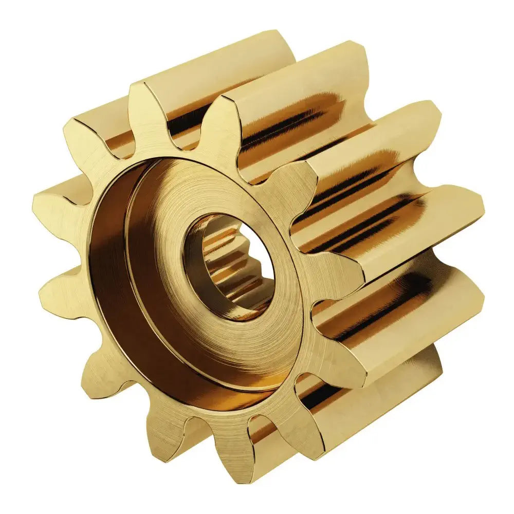 ServoCity 2305 Series Brass, MOD 0.8, Servo Gear (24 Tooth Spline, 12 Tooth)