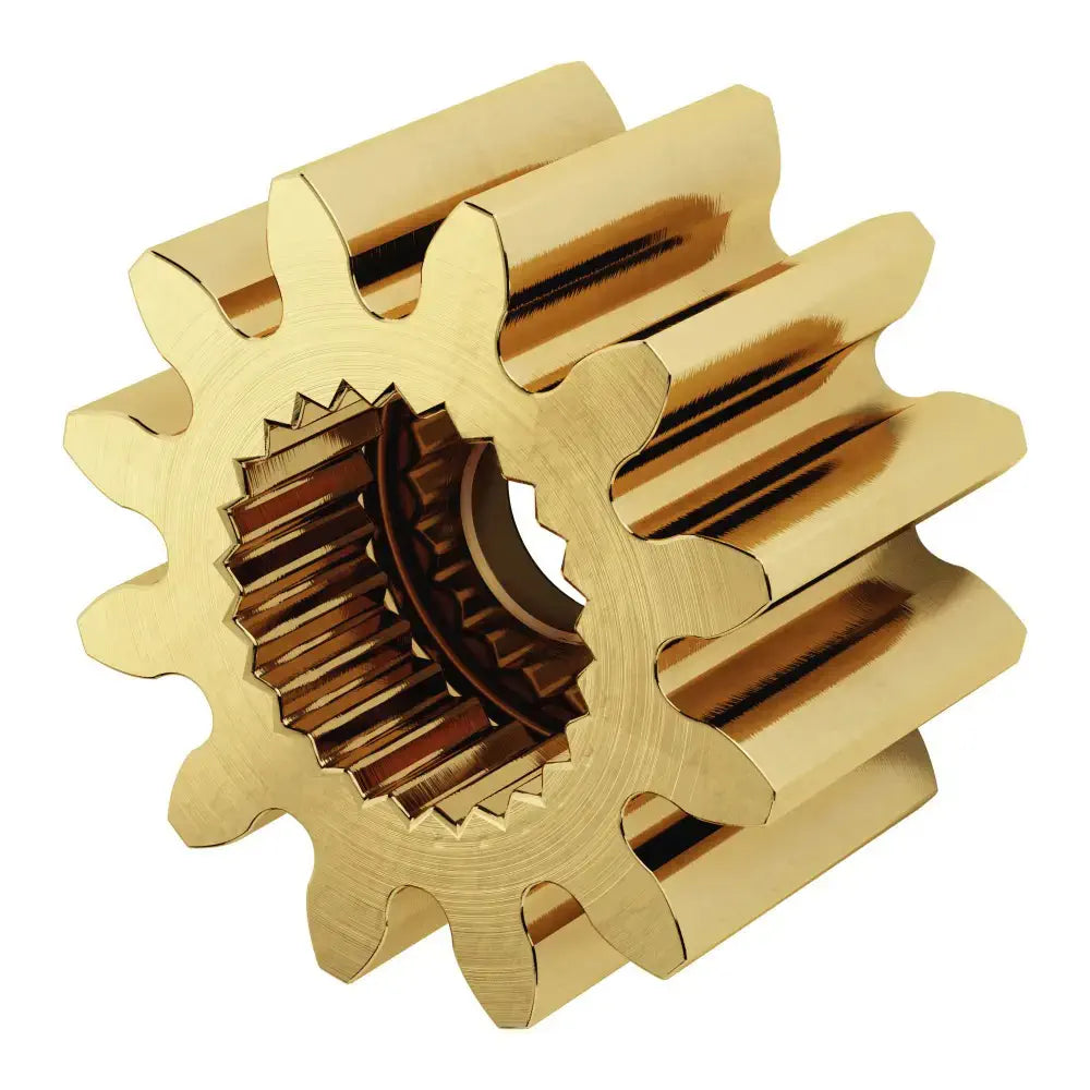 ServoCity 2305 Series Brass, MOD 0.8, Servo Gear (24 Tooth Spline, 12 Tooth)