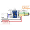 Pololu A5984 Stepper Motor Driver Carrier, Fixed 1A@5V / 660mA@3.3V, Blue Edition