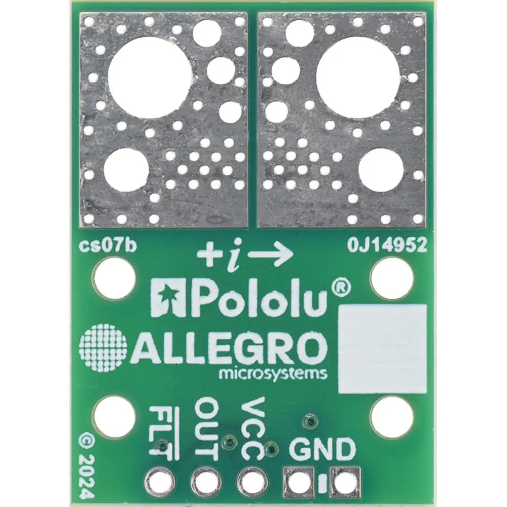 Pololu CT432-HSWF50DR TMR Current Sensor Compact Carrier 0A to 50A, 5V