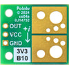 Pololu ACS72981LLRATR-100B3 Current Sensor Compact Carrier -100A to +100A, 3.3V
