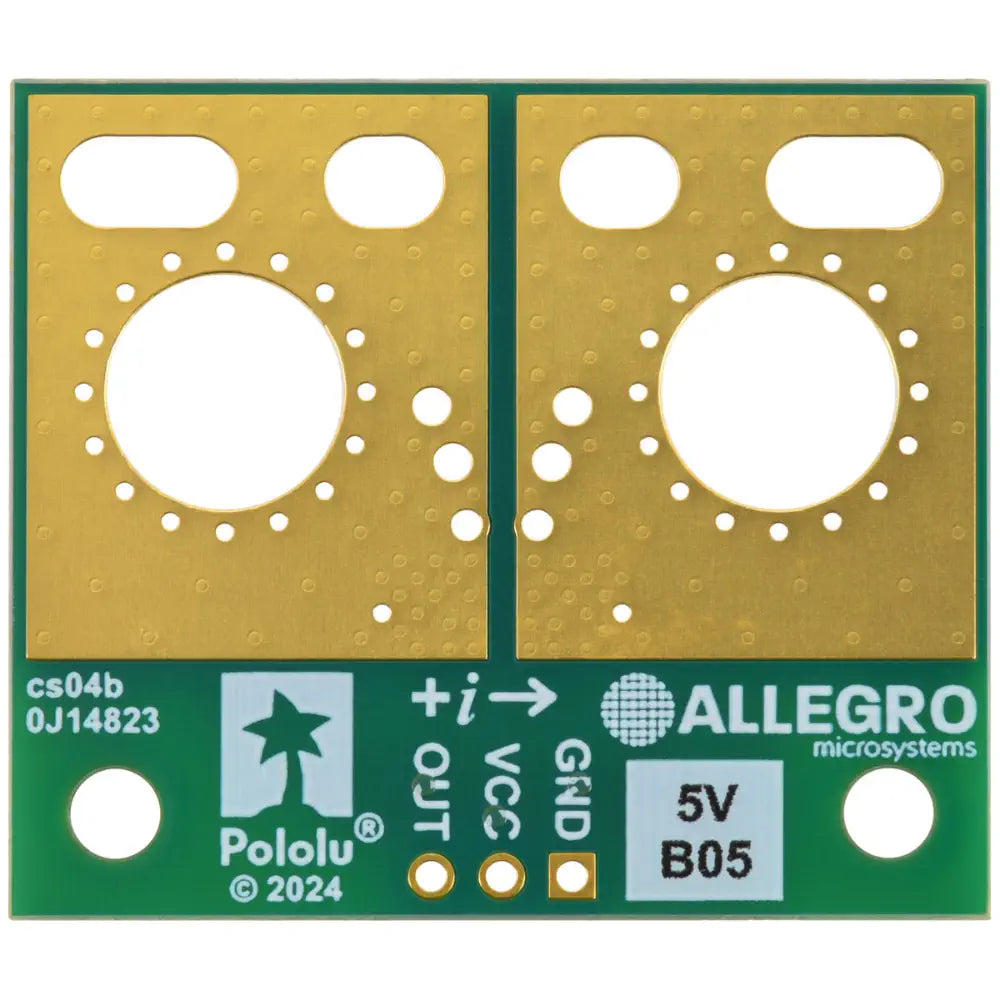 Pololu ACS72981LLRATR-050B5 Current Sensor Large Carrier -50A to +50A, 5V