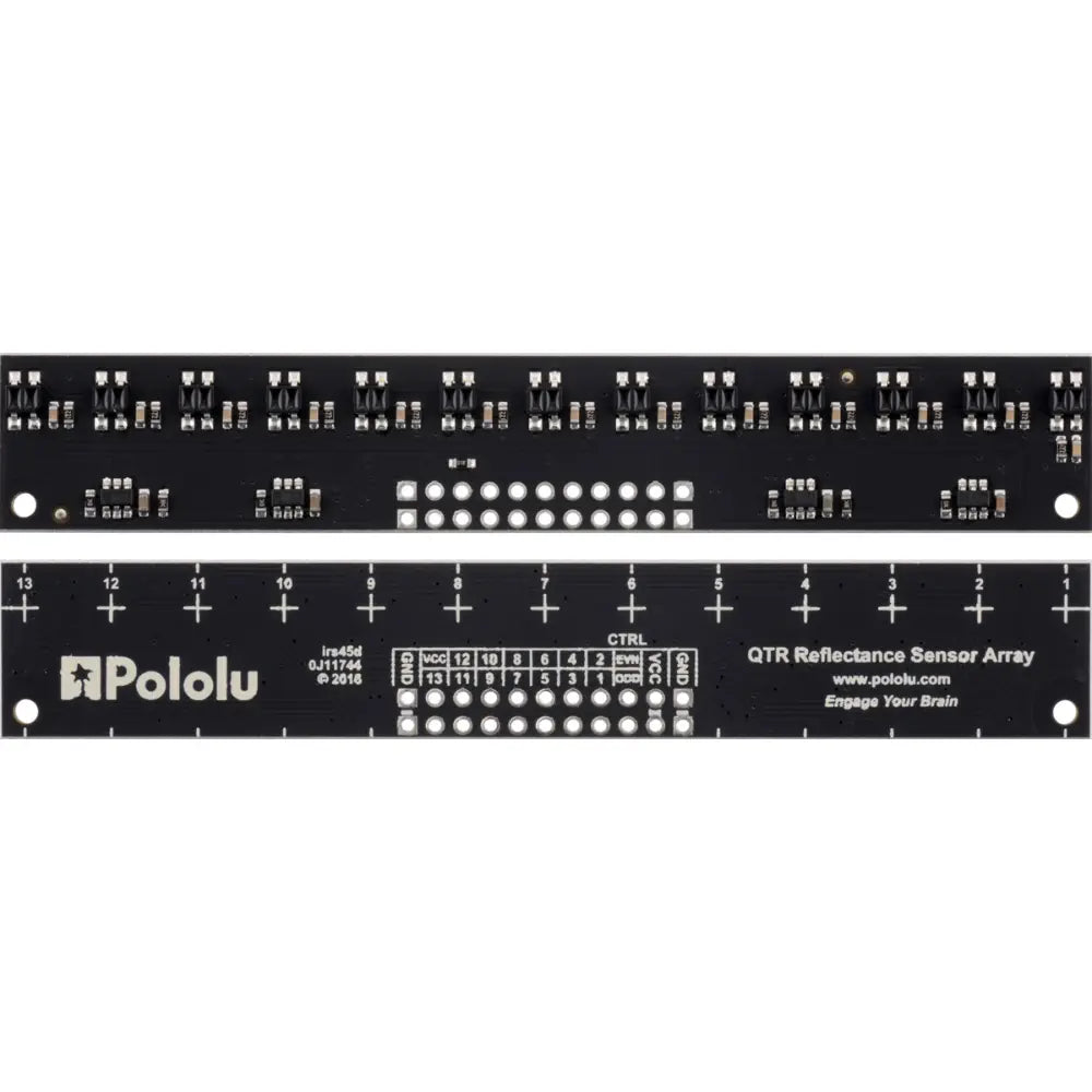 Pololu QTR-MD-13RC Reflectance Sensor Array: 13-Channel, 8mm Pitch, RC Output