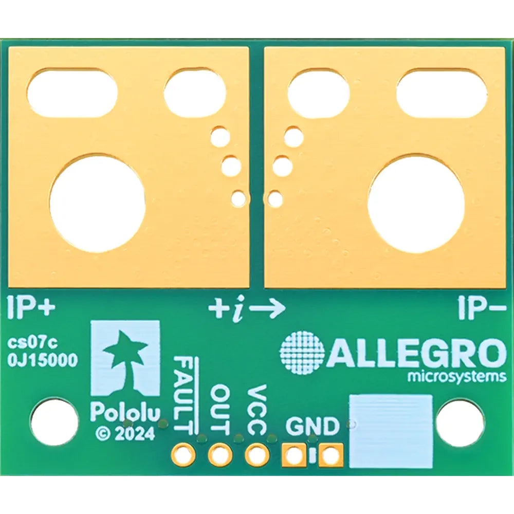 Pololu CT433-HSWF50DR TMR Current Sensor Large Carrier 0A to 50A, 3.3V