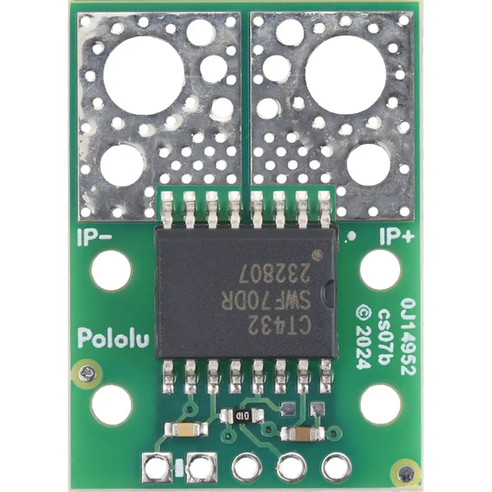 Pololu CT432-HSWF70DR TMR Current Sensor Compact Carrier 0A to 70A, 5V