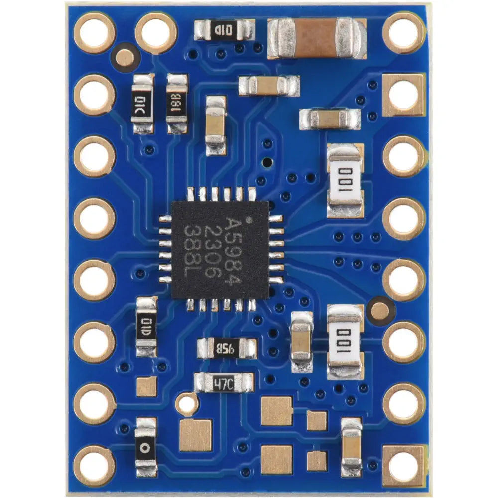 Pololu A5984 Stepper Motor Driver Carrier, Fixed 1.5A@5V / 1A@3.3V, Blue Edition