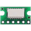 Breakout for JST SH-Style Connector, 6-Pin Male Side-Entry (Individually Packaged)