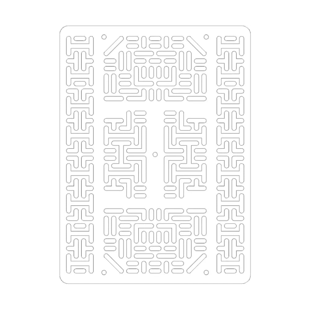 Pololu RP5/Rover 5 Expansion Plate rrc07b (Wide) Transparent Clear
