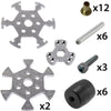 AndyMark 3in. Omni Wheel w/ 3/8 Hex Bore