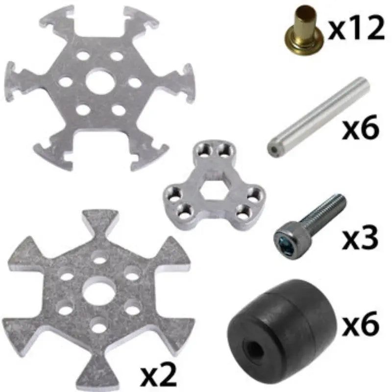 AndyMark 3in. Omni Wheel w/ 3/8 Hex Bore