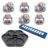 TTS Blue-Bot Class Pack - 6 Programmable Floor Robots with See &amp; Say, STEM Learning, Teamwork &amp; Coding Skills for Kids - FREE Tactile Code Reader | Ages 3+