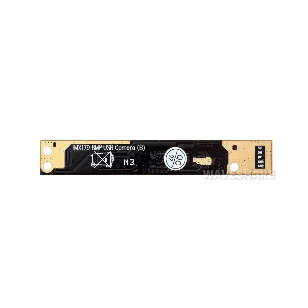 Waveshare IMX179 8MP USB Camera, Fixed-Focus, Auto Focusing