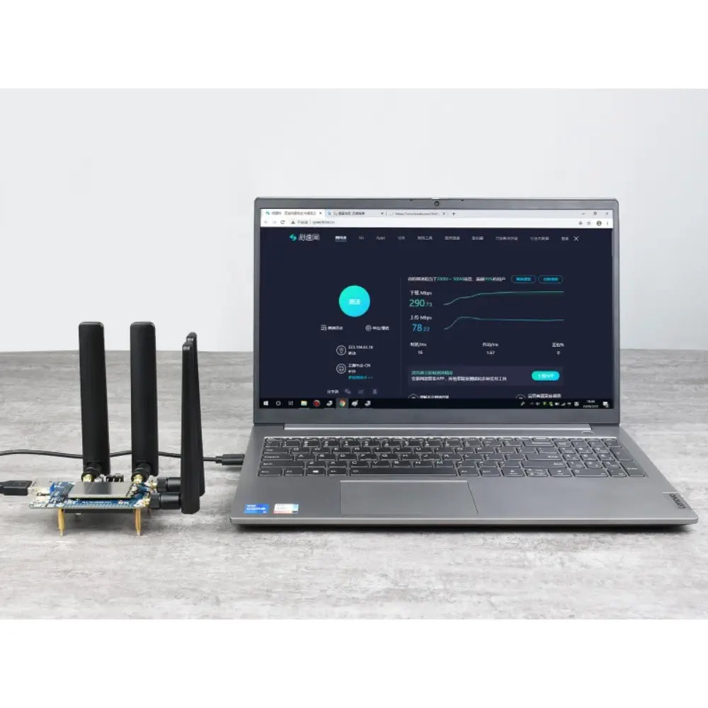 Waveshare RM500x / RM502x 5G HAT for Raspberry Pi, Quad Antennas LTE-A, Multi Band, 5G/4G/3G