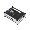 Waveshare Black/White Acrylic Case for Raspberry Pi 4 w/ Cooling Fan