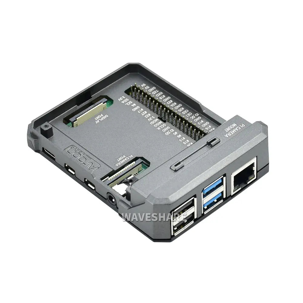 Argon NEO: Slim Case for Raspberry Pi 4, Passive Cooling