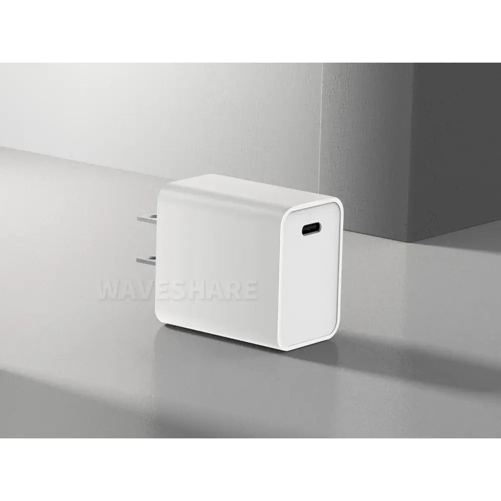 Waveshare PD20W Fast Charger, USB Type-C Wall Charger Block, US Plug