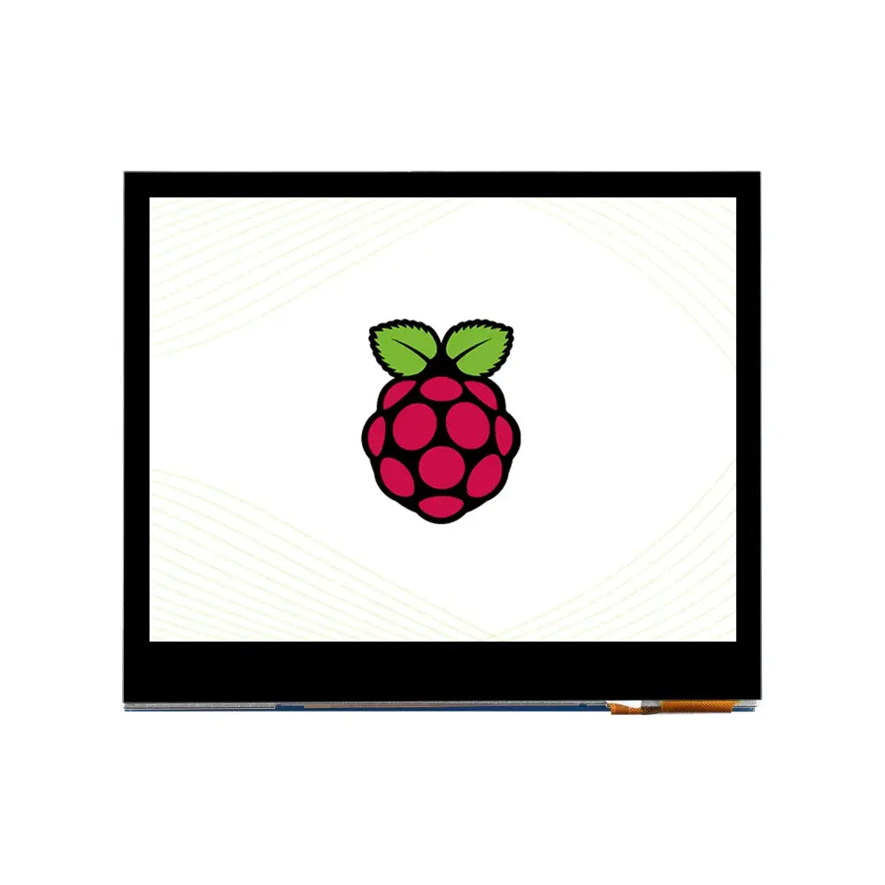 Waveshare 3.5" Capacitive Touch Screen LCD for Raspberry Pi, 640×480, DPI, IPS, Toughened Glass Cover, Low Power
