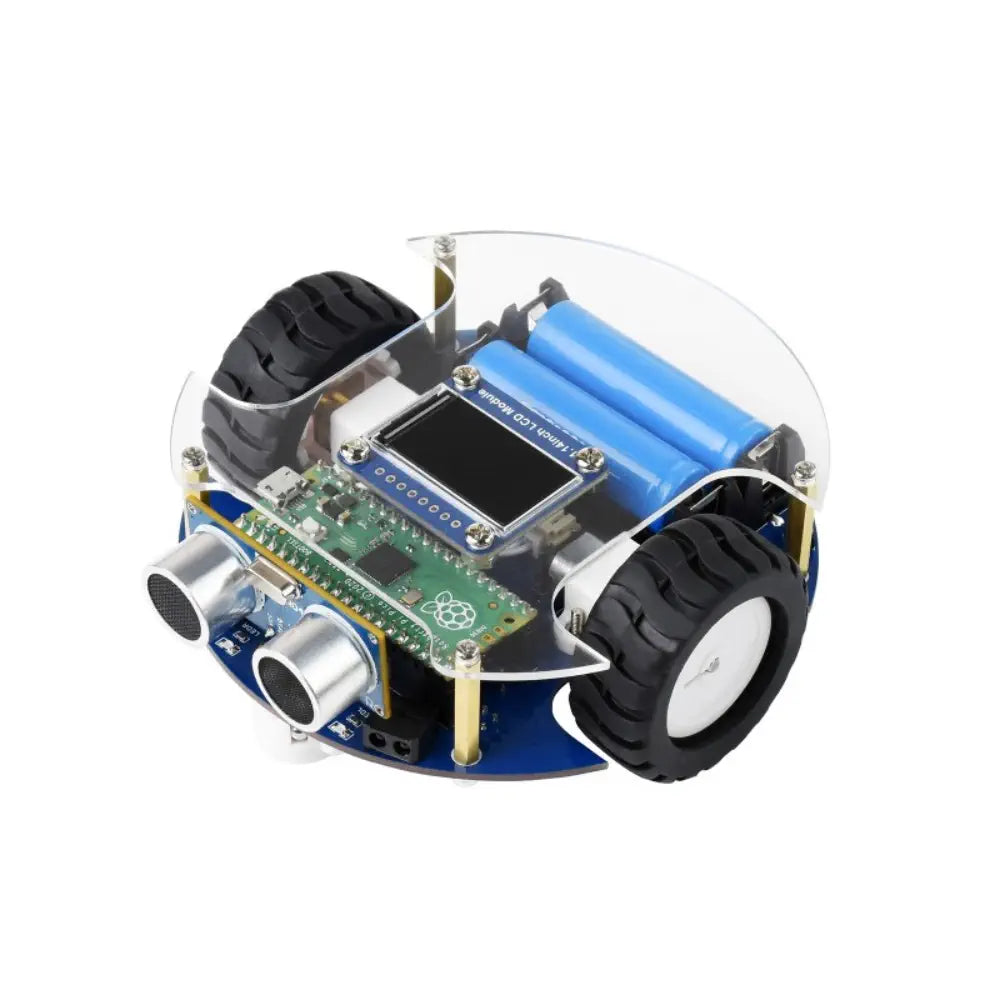 Waveshare PicoGo Mobile Robot, Based on Raspberry Pi Pico (not Included), Self Driving, Remote Control (US)