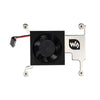 Waveshare Low-Profile CPU Cooling Fan for Raspberry Pi 4B/3B+/3B w/ Bracket (w/ GPIO Adapter)